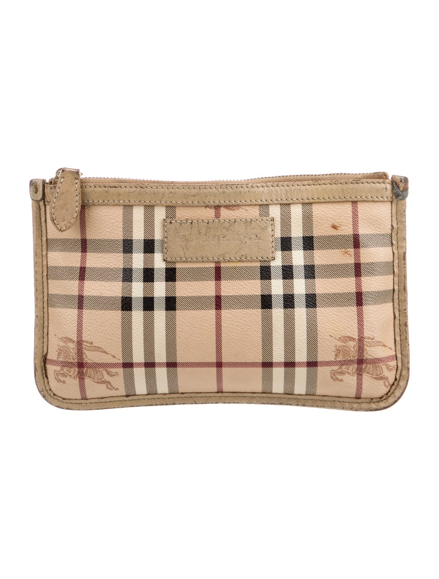 Burberry Haymarket Check Clutch